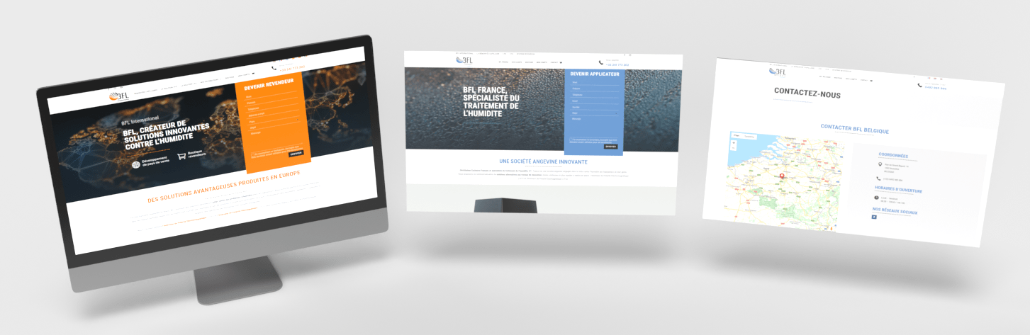Création site web "BFL"