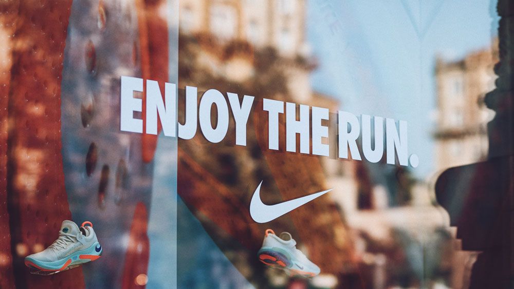 Exemple du ton utilisé dans la communication de Nike